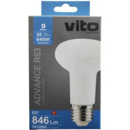 Lampadina LED E27 9W 846Lm 6400K luce fredda