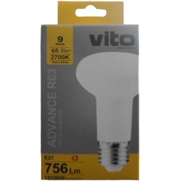 Lampadina LED E27 9W 756Lm 2700K luce calda