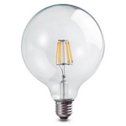 Lampada LED Deco Tecno Vintage Globo Trasparente E27 7W 2700K