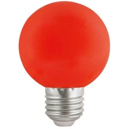 Lampadina LED E27 luce rossa 3W 180lm