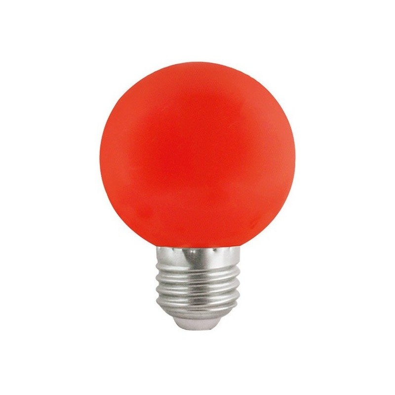 Lampadina LED E27 luce rossa 3W 180lm
