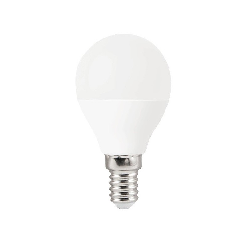 Lampadina LED G45 E14 9W luce fredda 6400k 828lm