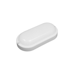 Plafoniera LED ovale Vito Lucy-BO 12W 4000K IP65 luce bianca naturale