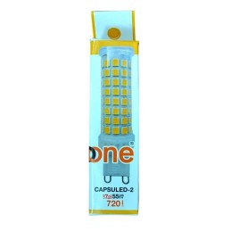 Lampadina LED G9 7,2W 2700K luce calda 720 lm