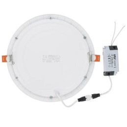 Pannello LED rotondo 24W 2400lm 6000k luce fredda Vito