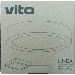 Pannello LED da parete 9W luce naturale 4000k 855lm