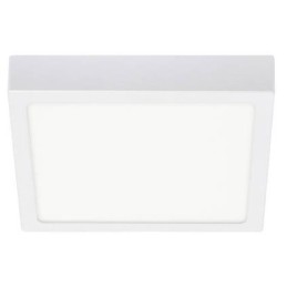 Pannello LED quadrato da parete 12W luce fredda 6000K 1200lm