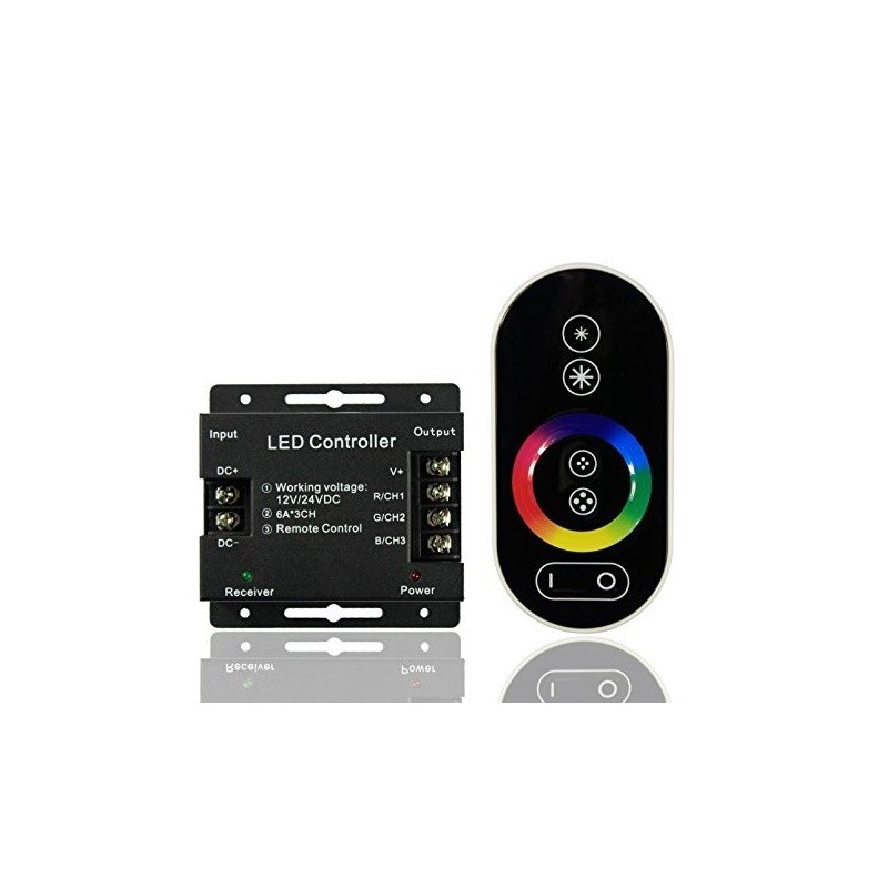 Led Controller Touch - Telecomando e centralina per striscia LED RGB