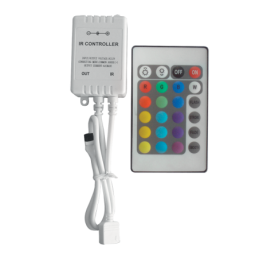 Telecomando a infrarossi per strisce LED 12V 6A 24 tasti Elmark