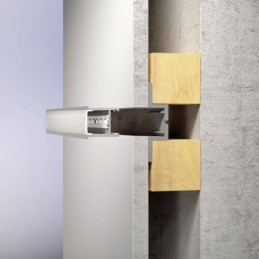 Profilo da incasso in acciaio satinato 1m per strisce LED Paulmann