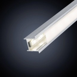 Profilo da incasso in acciaio satinato 1m per strisce LED Paulmann