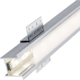 Profilo da incasso in acciaio satinato 1m per strisce LED Paulmann