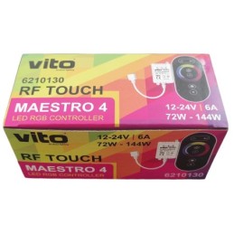 Controller RF touch per strisce LED 12-24VDC 72-144W Vito