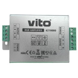 Amplificatore RGB 12VDC 144W per strisce LED