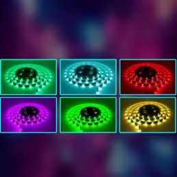 Striscia LED RGB 4m con telecomando KSC-1501