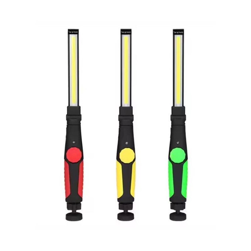 Torcia LED ricaricabile dimmerabile con calamita