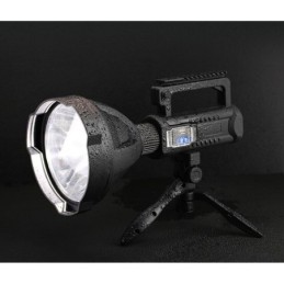 Torcia LED ricaricabile 20W con treppiedi e funzione powerbank