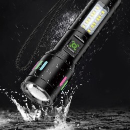 Torcia ricaricabile ad alta luminosità 10W KSC-1578