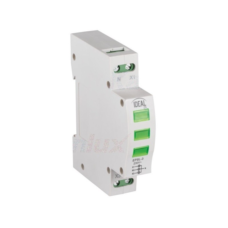 Indicatore di tensione per guida din KLI-3G Kanlux