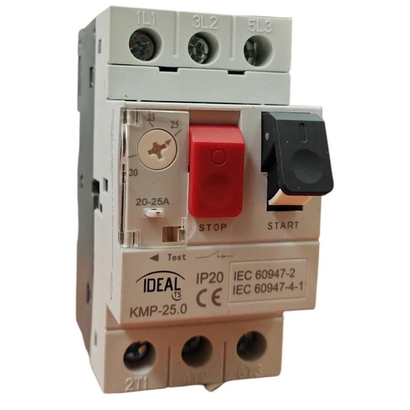 Interruttore di protezione salvamotore KMP 400V 20-25A Kanlux