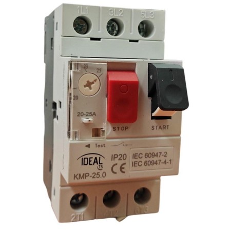 Interruttore di protezione salvamotore KMP 400V 20-25A Kanlux