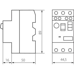 Interruttore di protezione salvamotore KMP 400V 20-25A Kanlux