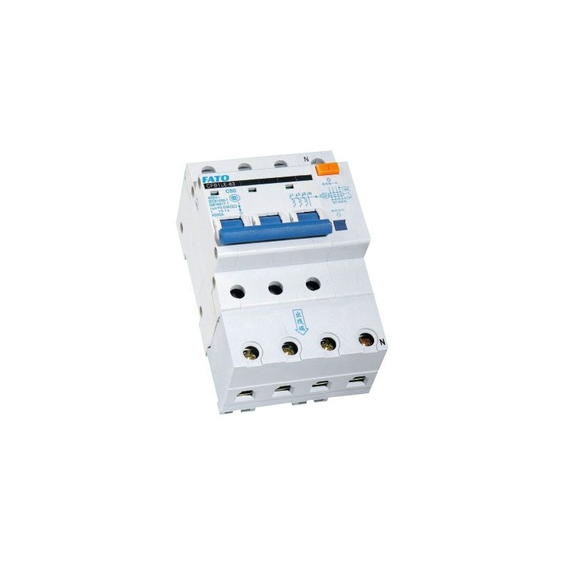 Interruttore magnetotermico differenziale 4P - C10