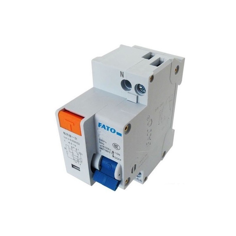 Interruttore magnetotermico Differenziale 2P C10