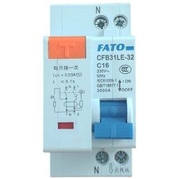 Interruttore magnetotermico differenziale 2P C16