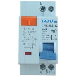 Interruttore magnetotermico differenziale 2P C25