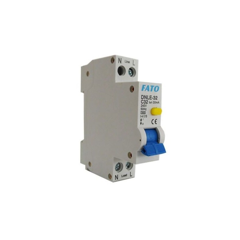 Interruttore magnetotermico differenziale 2P - C32