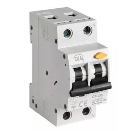 Interruttore magnetotermico differenziale 6kA 2P KRO6 C16 Kanlux