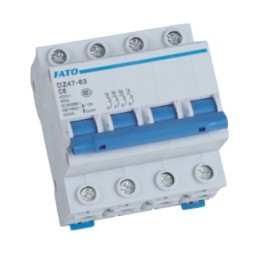 Interruttore magnetotermico 4P - C6