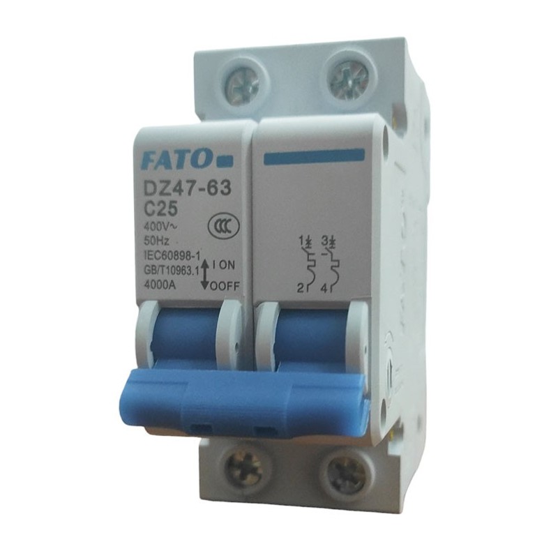 Interruttore magnetotermico 2P - C25