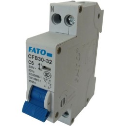 Interruttore magnetotermico 1P C6