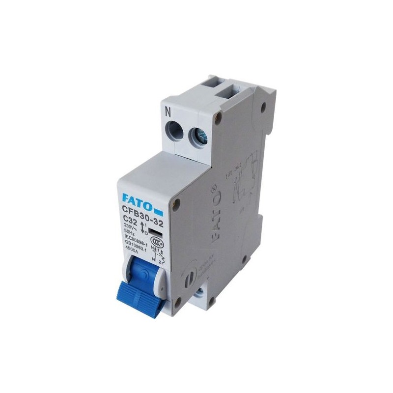 Interruttore magnetotermico 1P C32
