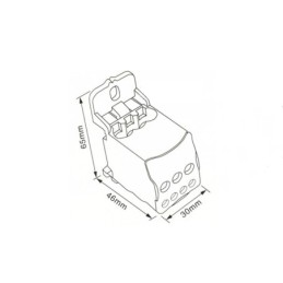 Morsettiera equipotenziale DIN - UKK 80A