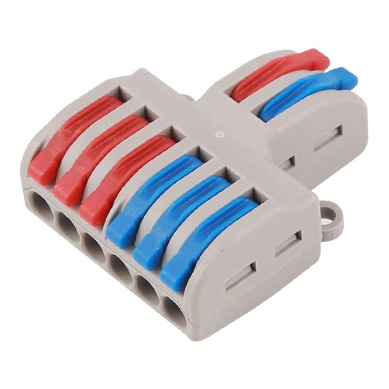 Morsettiera 2 INPUT / 6 OUTPUT  0.08-4.0mm²