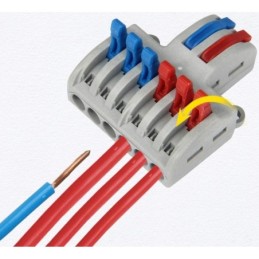 Morsettiera 2 INPUT / 6 OUTPUT  0.08-4.0mm²