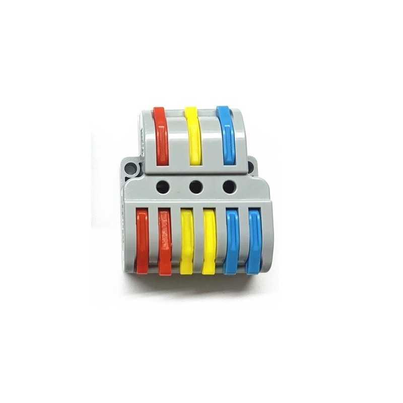 Morsettiera 3 INPUT / 6 OUTPUT  0.08-4.0mm ²/28-12AWG