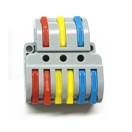 Morsettiera 3 INPUT / 6 OUTPUT  0.08-4.0mm ²/28-12AWG