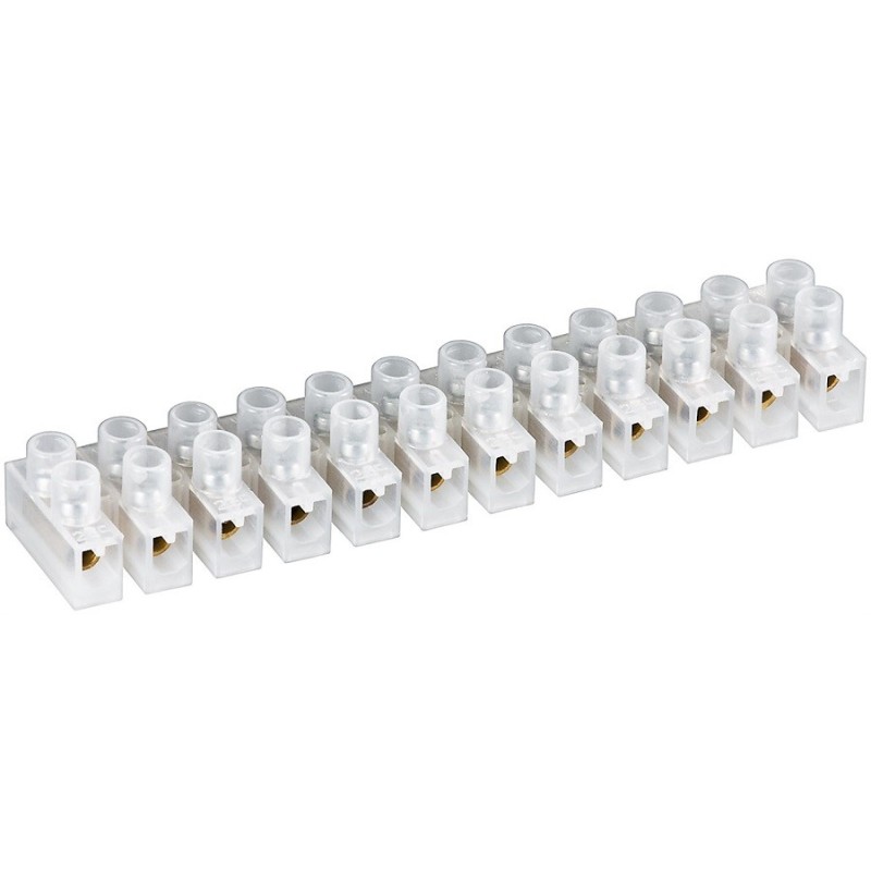 Morsetto isolante trasparente 4 mm² 3 A confezione da 10