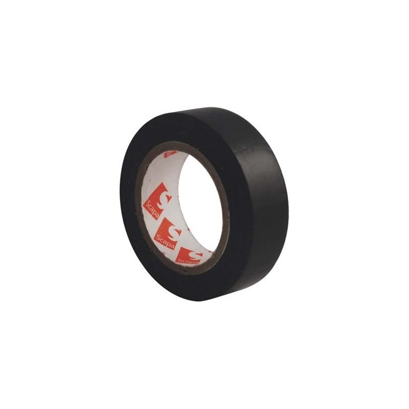 Nastro isolante nero 25mm 25m