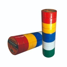 Nastro isolante elettrico colorato 0.15x18mm 18m - confezione da 10