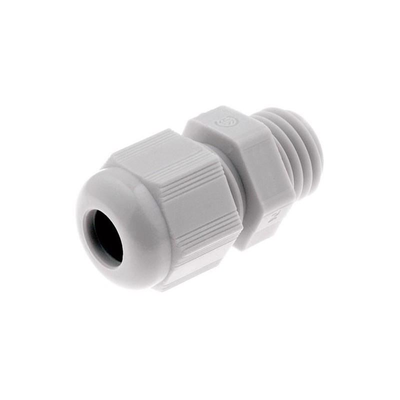 Boccola passacavo in Nylon - M25 - colore bianco