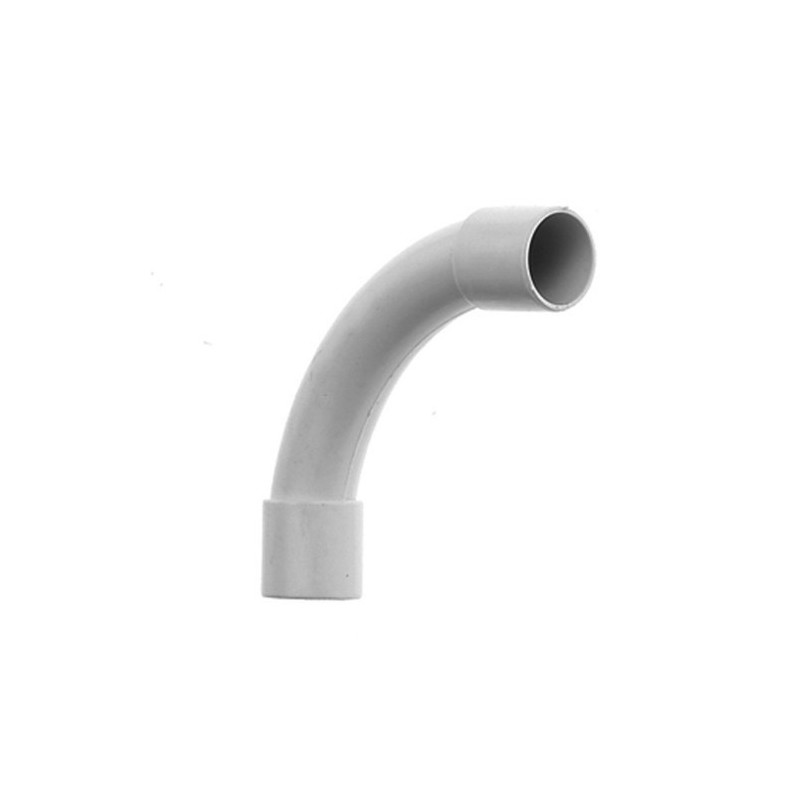 Curva a 90° per tubo rigido IP40 Ø20mm