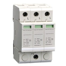 Scaricatore di sovratensione trifase 3P max 10KA