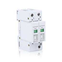Scaricatore di sovratensione monofase 2 posti DIN max 10KA