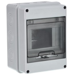 Centralino da Parete 5 moduli con porta trasparente - piccolo