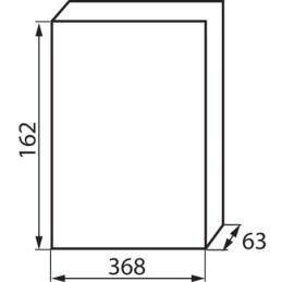Quadro elettrico di distribuzione a parete serie DB 18 moduli Kanlux
